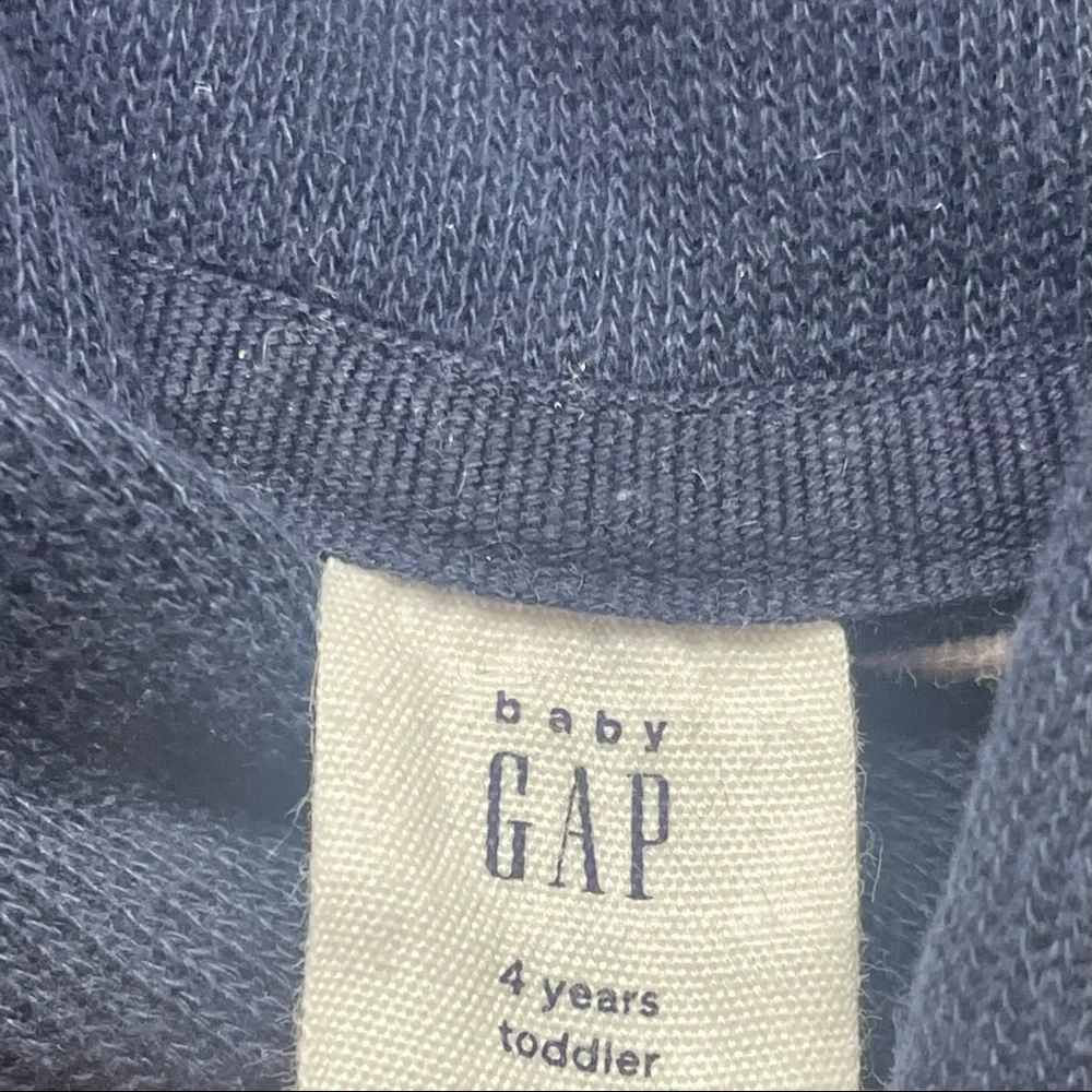 Gap Boy Sweater Striped Dark Blue Size 4